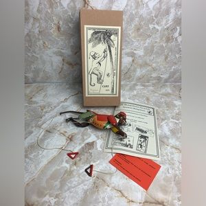 Vintage German rope climbing monkey